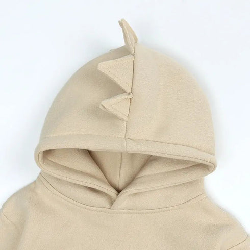 Premium Fleece Dinosaur-Themed Hoodies for Children - Ideal Spring Season Apparel - Warms Hoodies